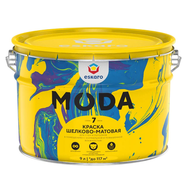 Краска "Eskaro MODA 7" 9л