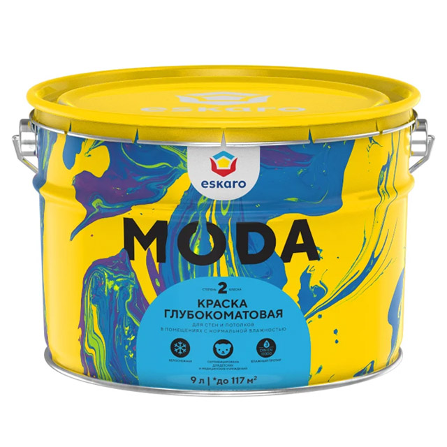 Краска "Eskaro MODA 2" 9л